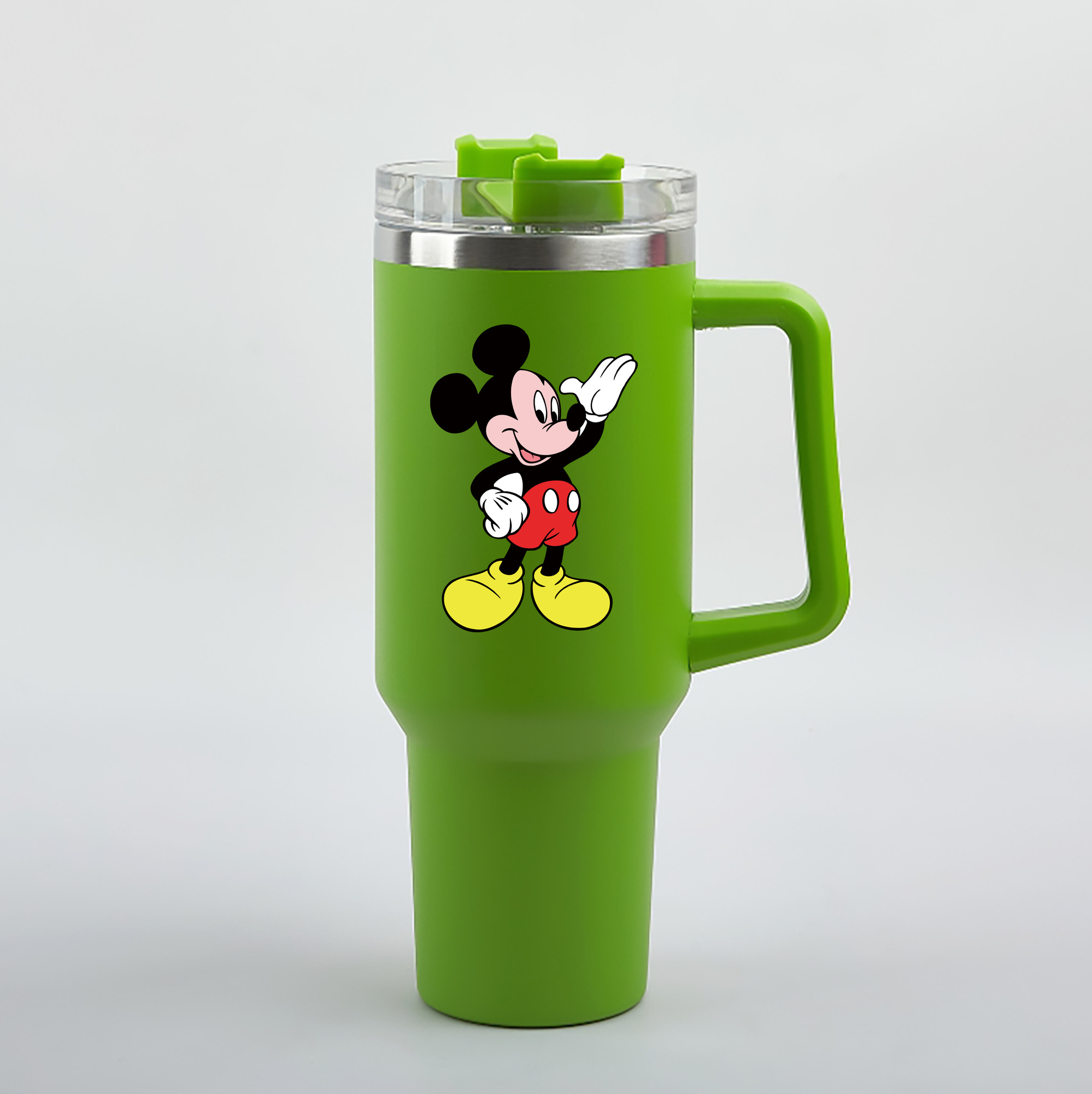 （画像用） ミッキーマウス Mickey Mouse 1200mL車用タンブラー（カラープリント）